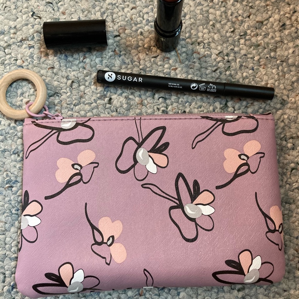 Cute Ipsy bag & Sugar eyeliner